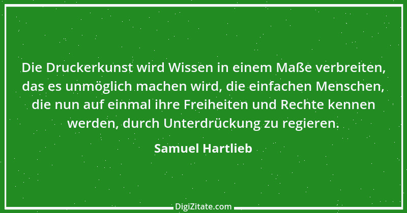 Zitat von Samuel Hartlieb 1