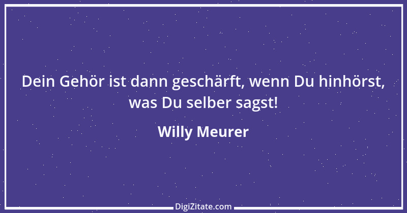 Zitat von Willy Meurer 1299