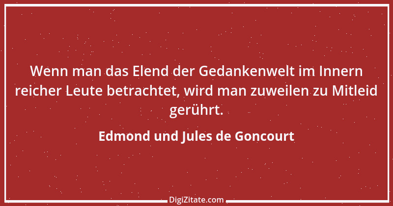 Zitat von Edmond und Jules de Goncourt 90