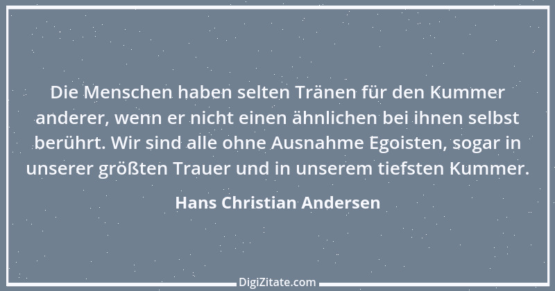 Zitat von Hans Christian Andersen 19