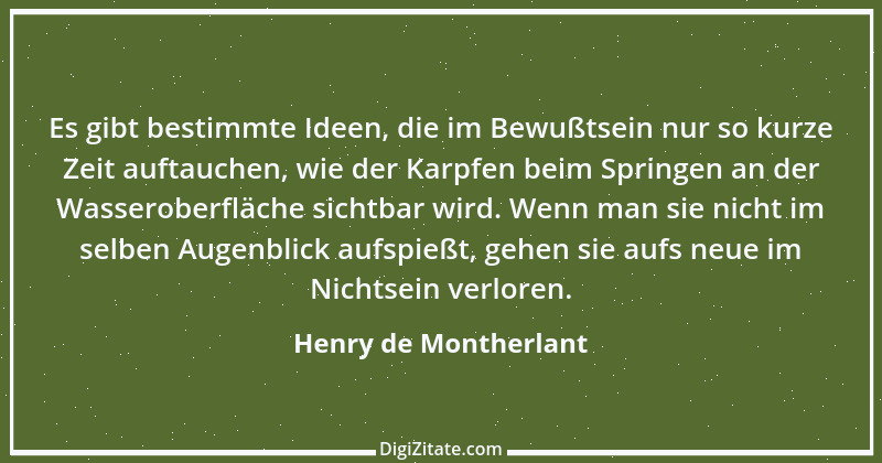 Zitat von Henry de Montherlant 52