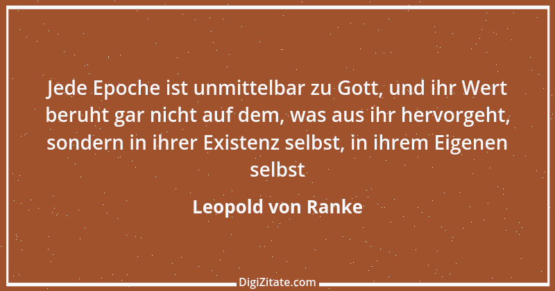 Zitat von Leopold von Ranke 43