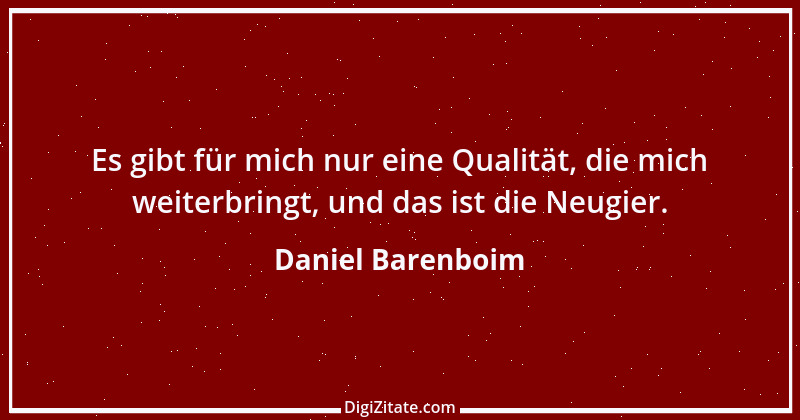 Zitat von Daniel Barenboim 11