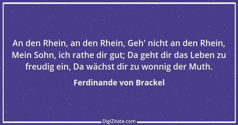 Zitat von Ferdinande von Brackel 1