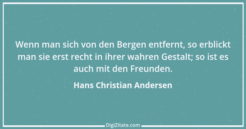 Zitat von Hans Christian Andersen 20