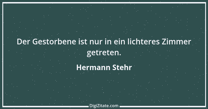 Zitat von Hermann Stehr 1