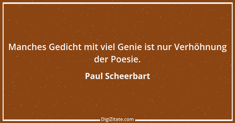 Zitat von Paul Scheerbart 1