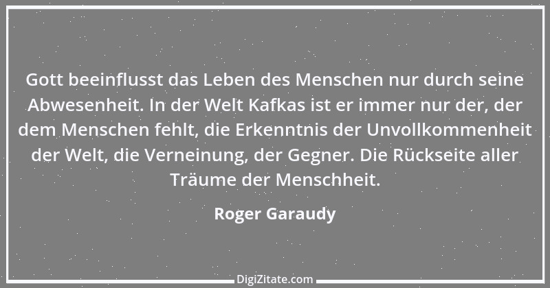 Zitat von Roger Garaudy 1