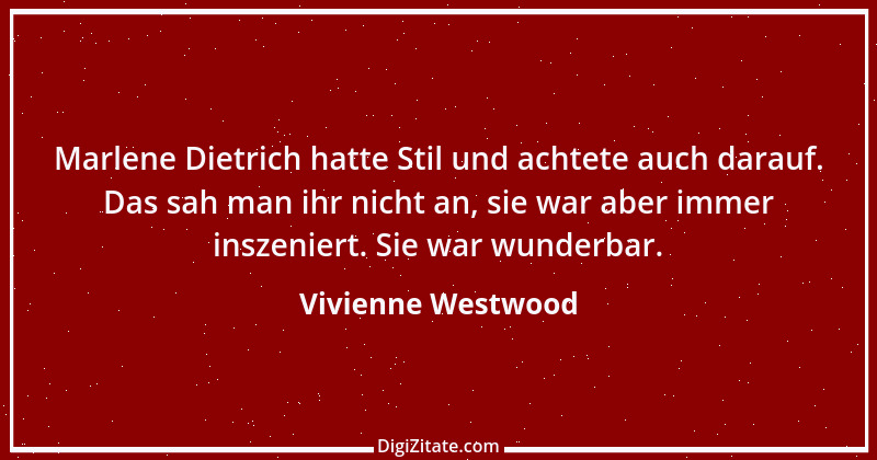 Zitat von Vivienne Westwood 19