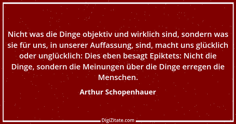 Zitat von Arthur Schopenhauer 867