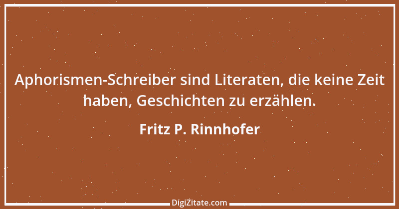 Zitat von Fritz P. Rinnhofer 248