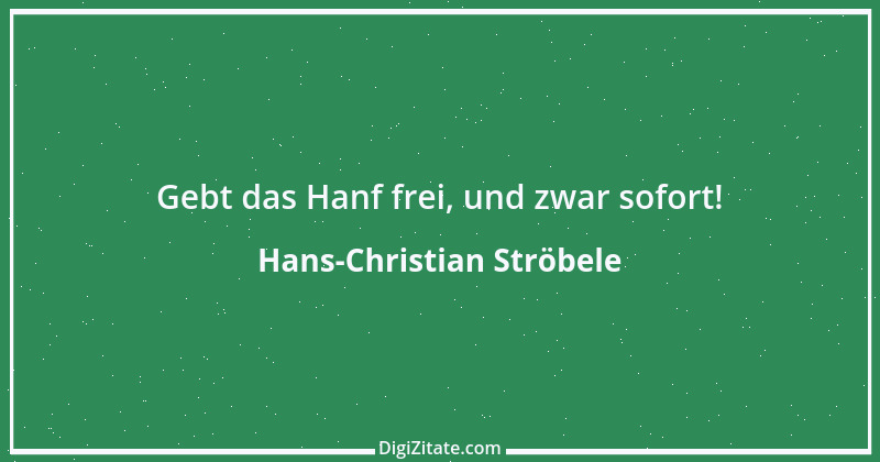 Zitat von Hans-Christian Ströbele 2