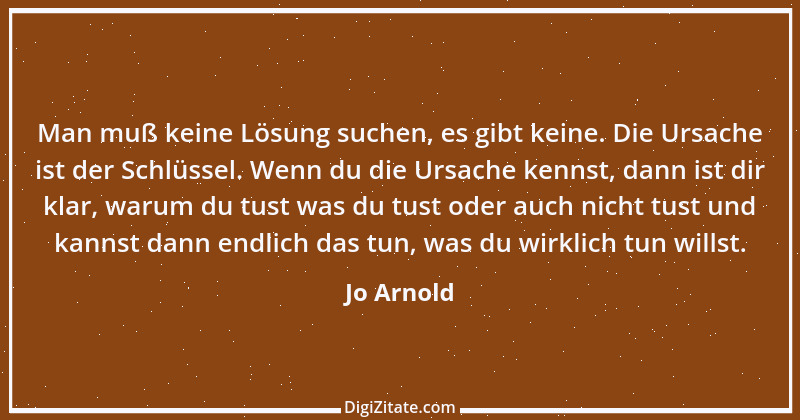 Zitat von Jo Arnold 1