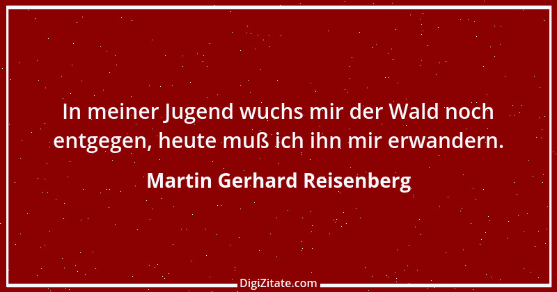 Zitat von Martin Gerhard Reisenberg 316