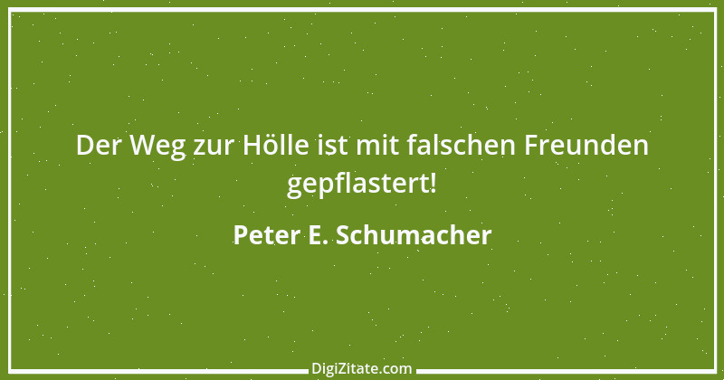 Zitat von Peter E. Schumacher 806