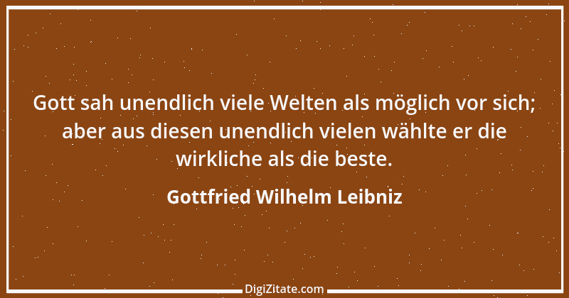 Zitat von Gottfried Wilhelm Leibniz 12