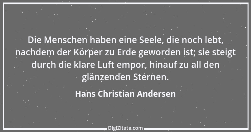 Zitat von Hans Christian Andersen 22