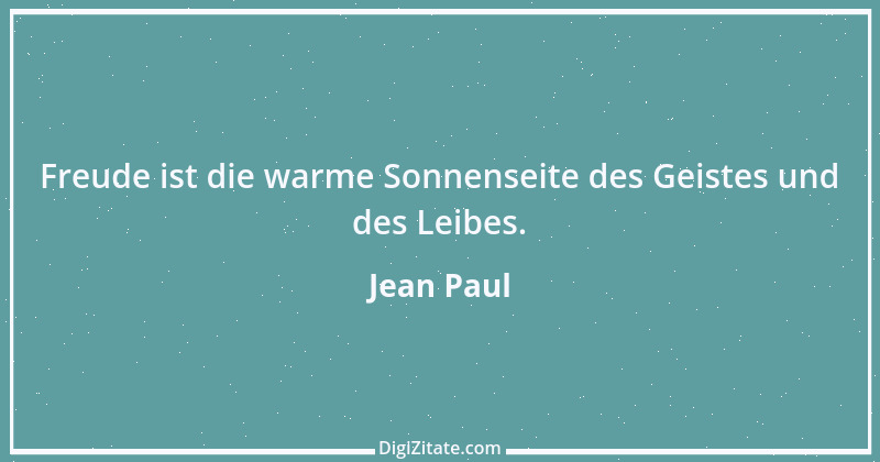 Zitat von Jean Paul 1147