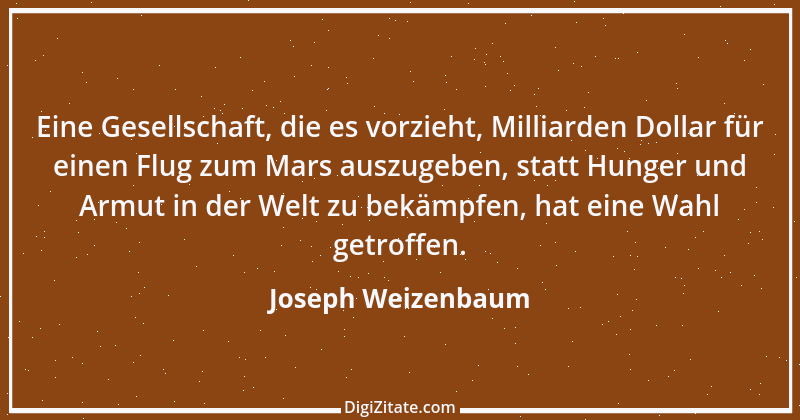 Zitat von Joseph Weizenbaum 3