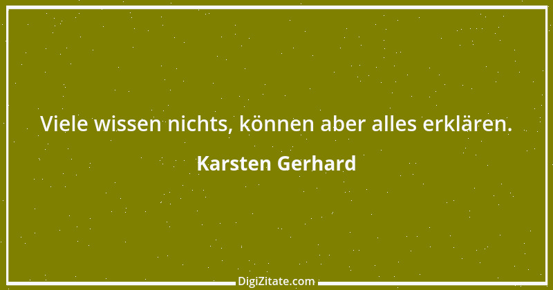 Zitat von Karsten Gerhard 1