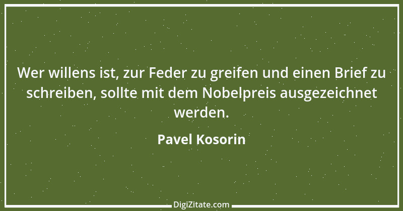 Zitat von Pavel Kosorin 385