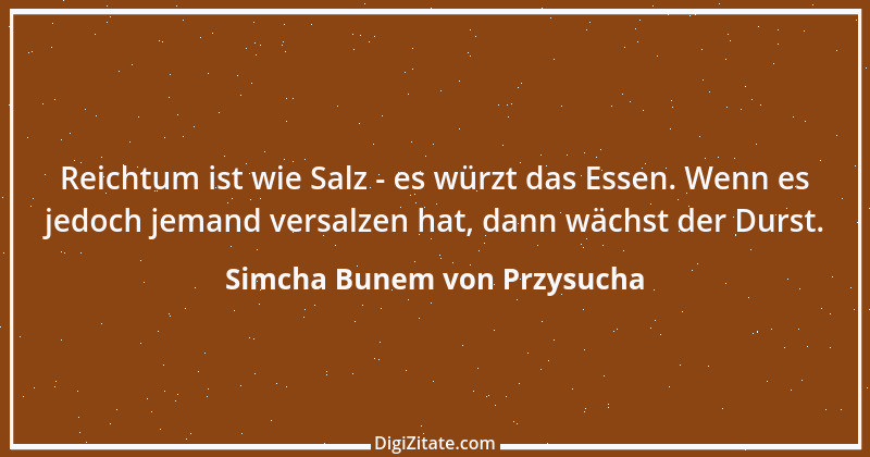 Zitat von Simcha Bunem von Przysucha 1