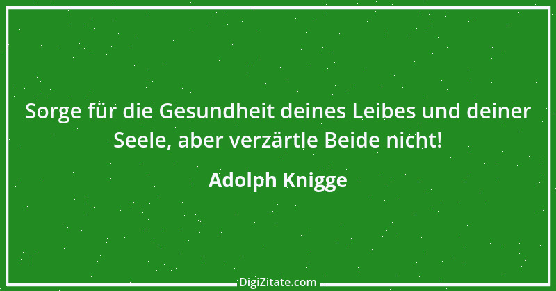 Zitat von Adolph Knigge 60