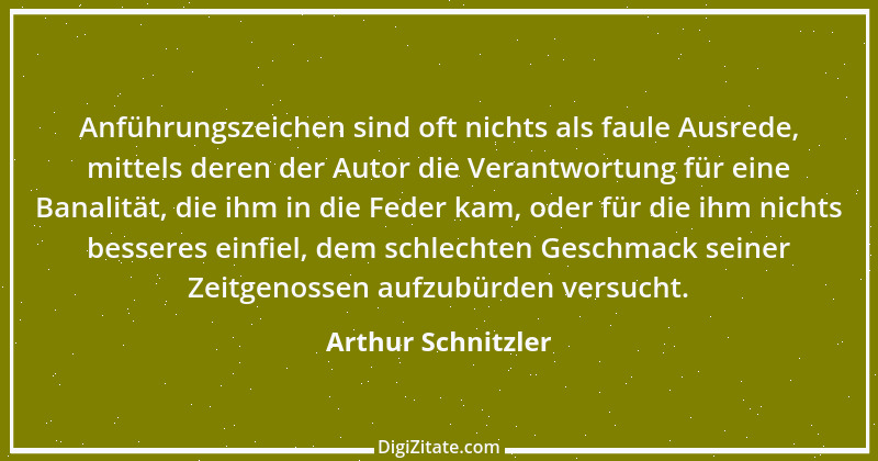 Zitat von Arthur Schnitzler 246