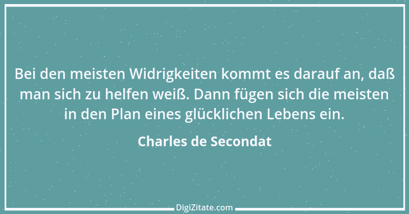 Zitat von Charles de Secondat 198