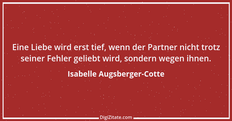 Zitat von Isabelle Augsberger-Cotte 1