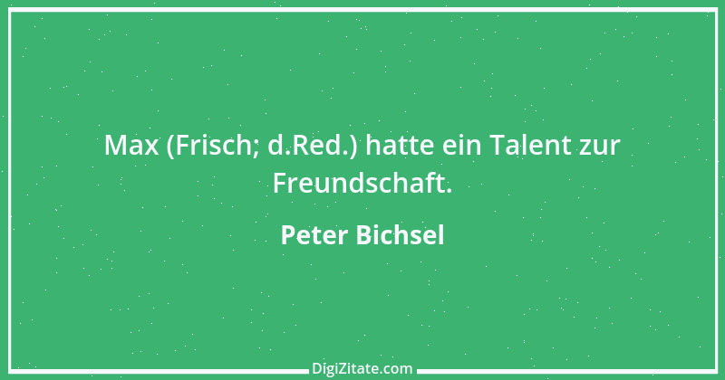 Zitat von Peter Bichsel 4