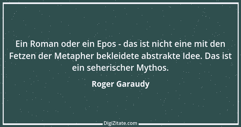 Zitat von Roger Garaudy 4