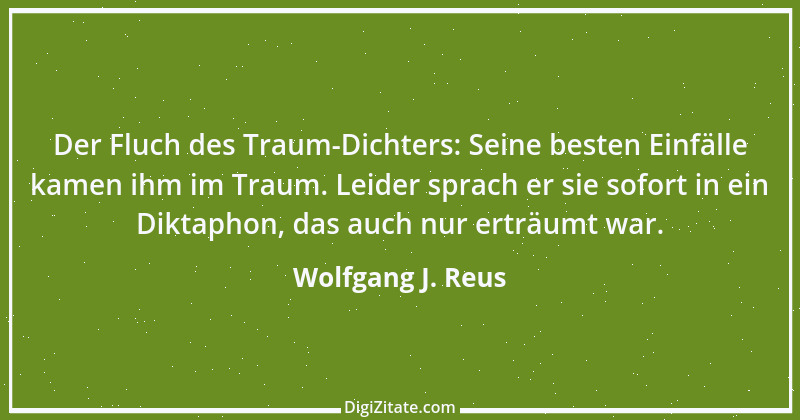 Zitat von Wolfgang J. Reus 843