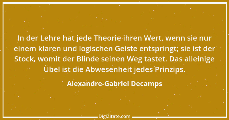 Zitat von Alexandre-Gabriel Decamps 1