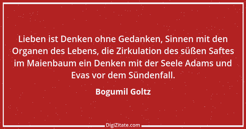 Zitat von Bogumil Goltz 22