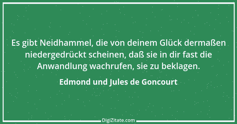 Zitat von Edmond und Jules de Goncourt 95