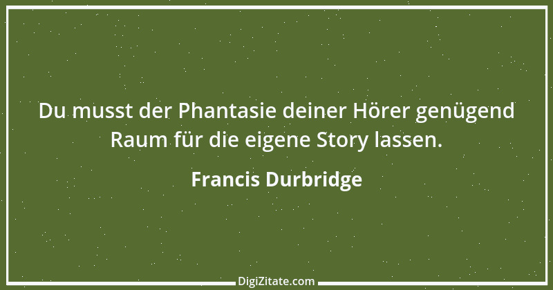 Zitat von Francis Durbridge 1