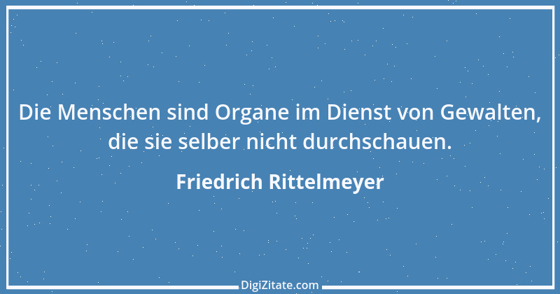 Zitat von Friedrich Rittelmeyer 27