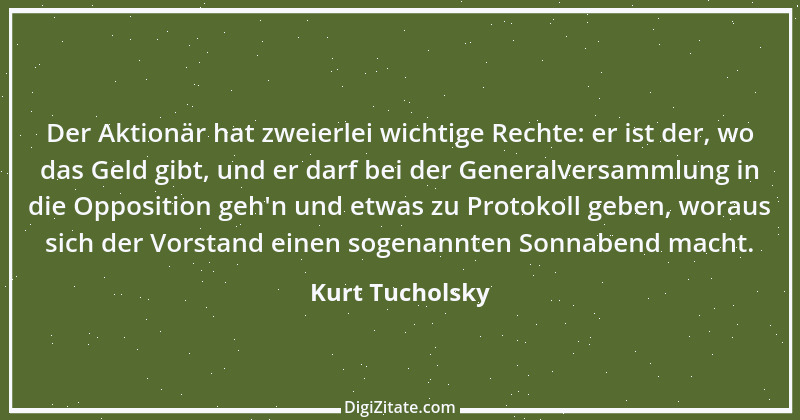 Zitat von Kurt Tucholsky 545