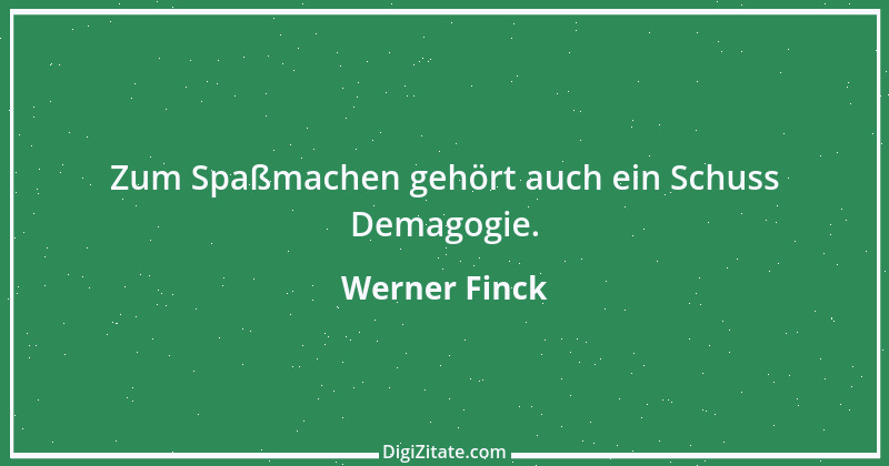 Zitat von Werner Finck 2