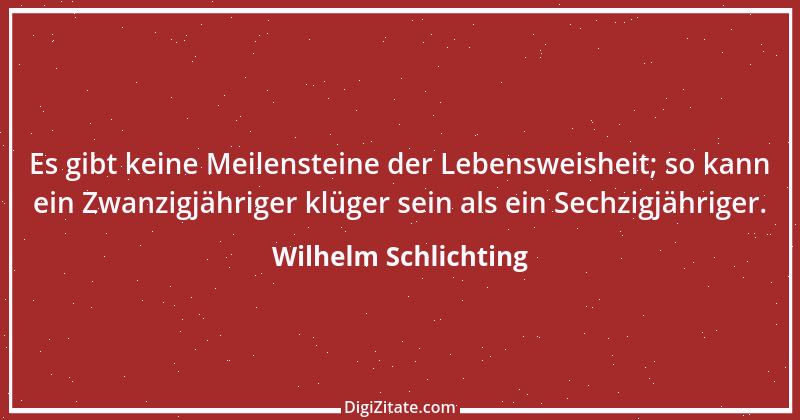 Zitat von Wilhelm Schlichting 86