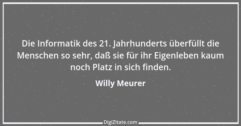 Zitat von Willy Meurer 1305