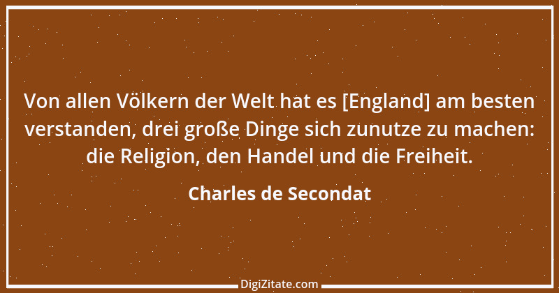 Zitat von Charles de Secondat 200