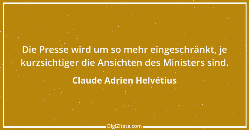 Zitat von Claude Adrien Helvétius 75