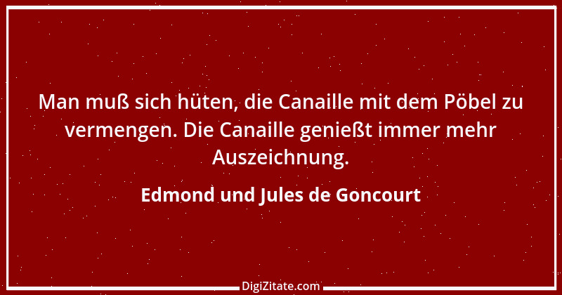 Zitat von Edmond und Jules de Goncourt 96