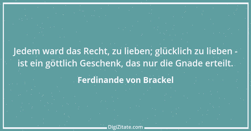 Zitat von Ferdinande von Brackel 6