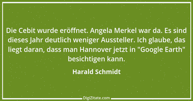 Zitat von Harald Schmidt 323