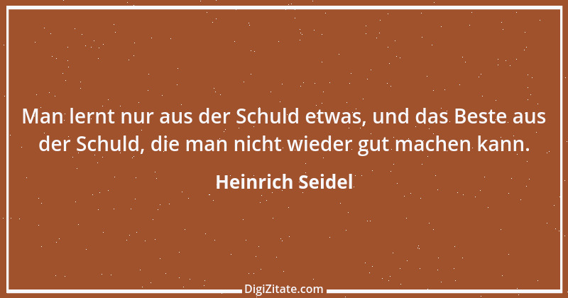 Zitat von Heinrich Seidel 2