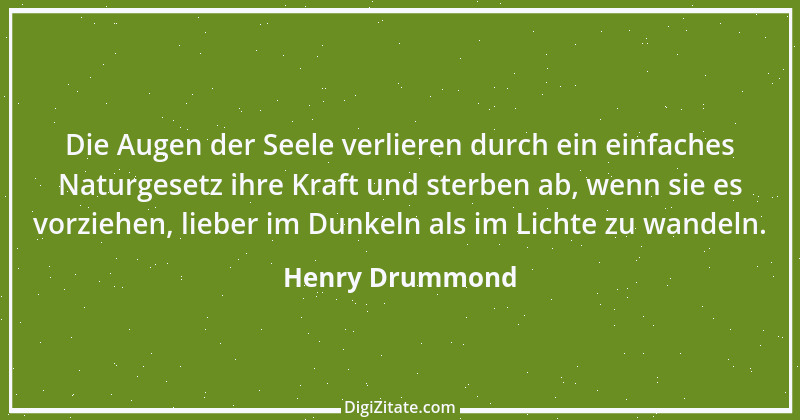 Zitat von Henry Drummond 1