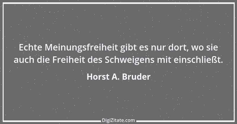 Zitat von Horst A. Bruder 136